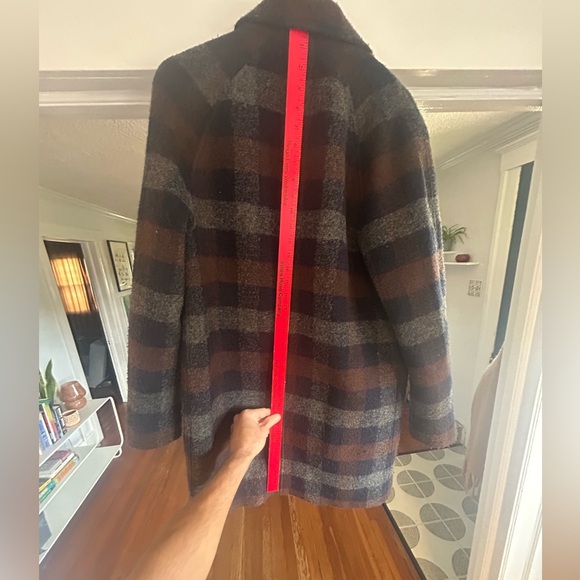 J. Crew Ludlow Car Coat plaid size 36 - Picture 6 of 7